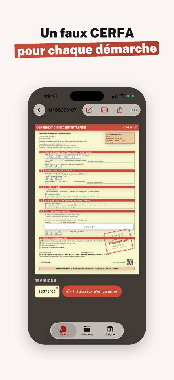 Cerfa Factory í App Store