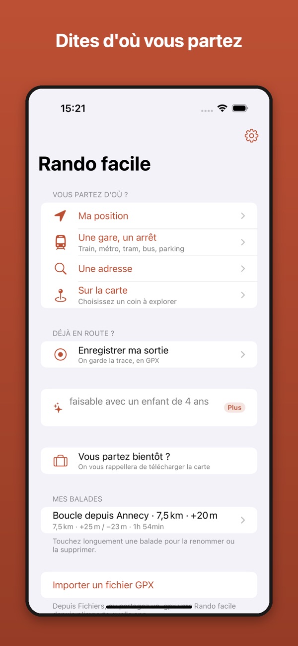Rando Facile í App Store