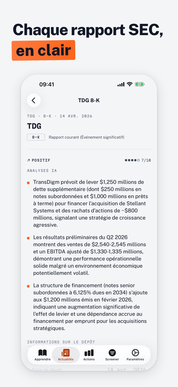 Stock Screener im App Store